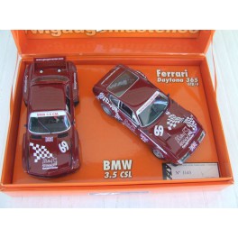 BMW 3.5 CLS Turbo & Ferrari  Daytona 365 GTB-4 "Fly Car Model)
