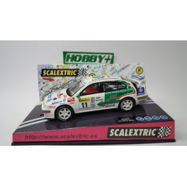 SKODA  OCTAVIA  WRC  "RALLY DE MONTECARLO 2001" A.SCHWARZ (SCALEXTRIC)